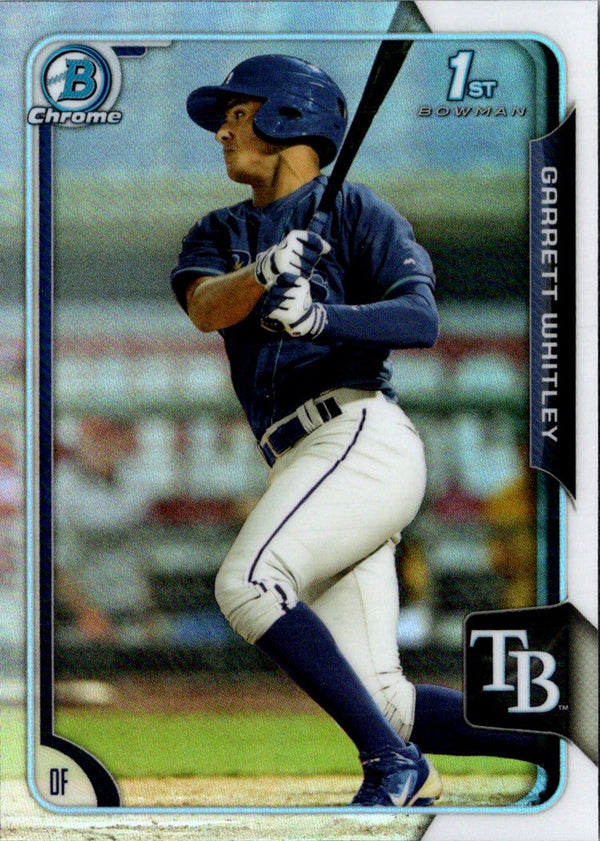 2015 Bowman Draft Picks & Prospects Chrome Garrett Whitley #84