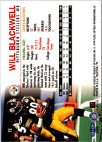 1999 Fleer Tradition Will Blackwell #72
