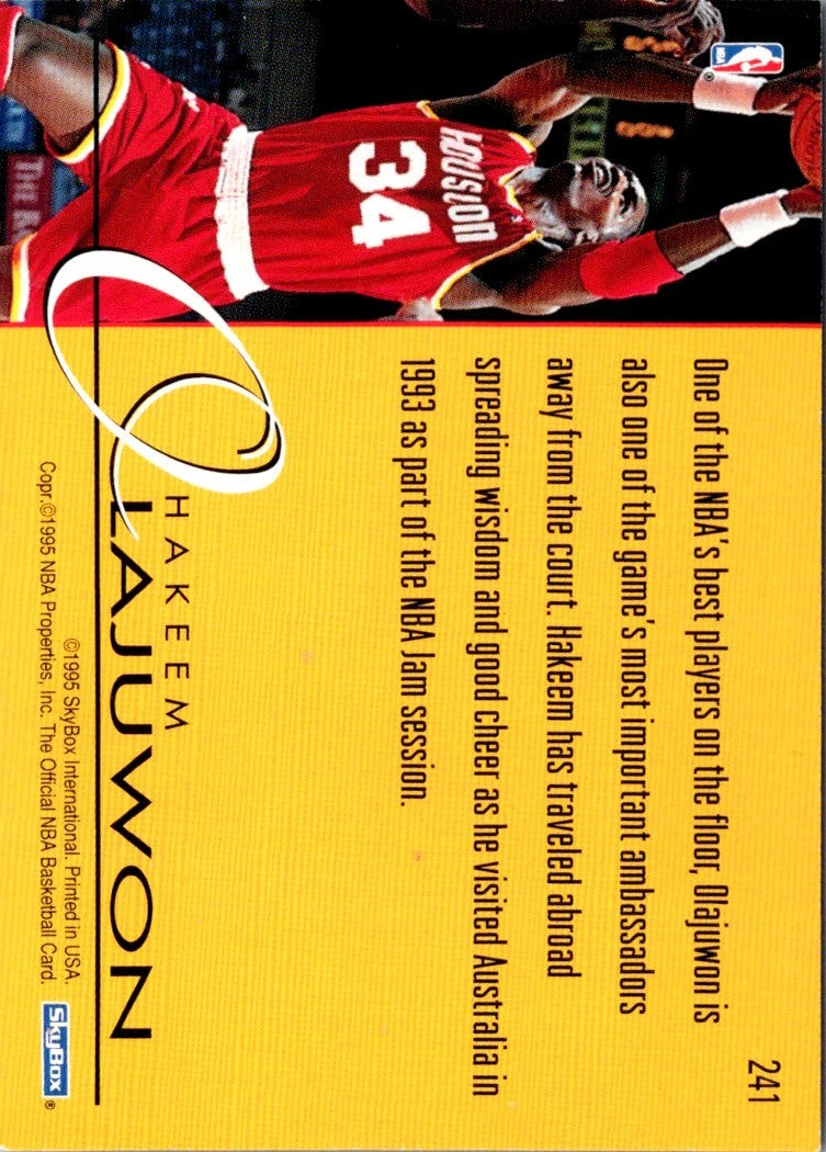 1995 Hoops Hakeem Olajuwon