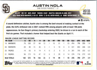 2022 Topps Update Austin Nola #US133