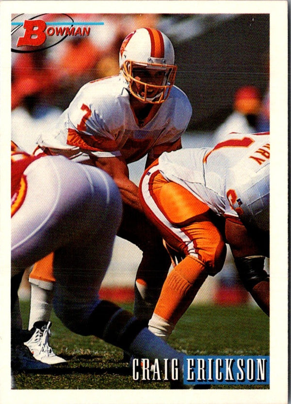 1993 Bowman Craig Erickson #204