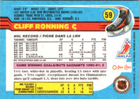 1991 O-Pee-Chee Cliff Ronning #59