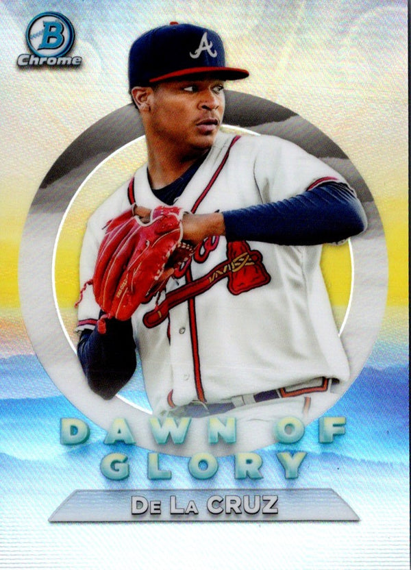 2020 Bowman Chrome Dawn of Glory Jasseel De La Cruz #DG-3