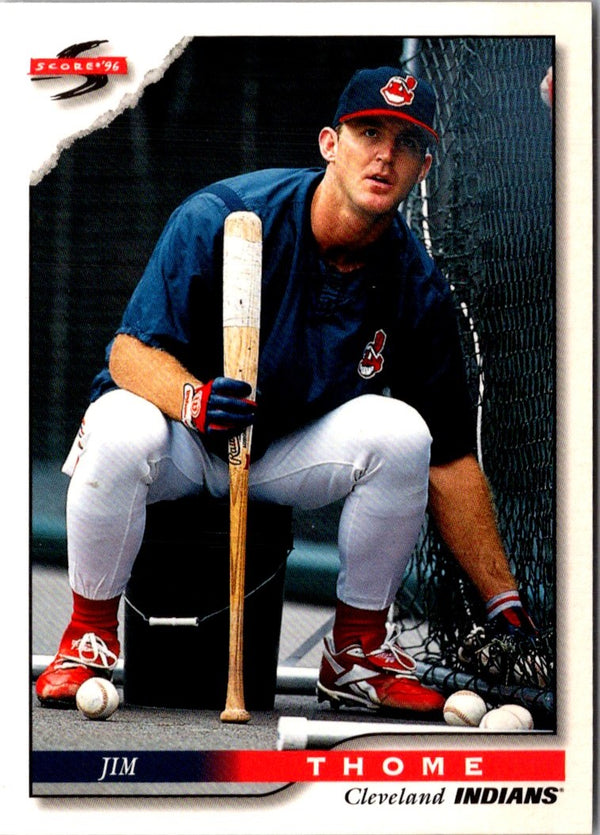 1996 Score Dugout Collection Series 1 Jim Thome #6