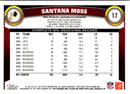 2011 Topps Chrome Santana Moss