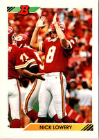 1992 Bowman Nick Lowery #445