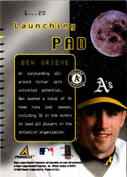 1998 Pinnacle Performers Launching Pad Ben Grieve #1