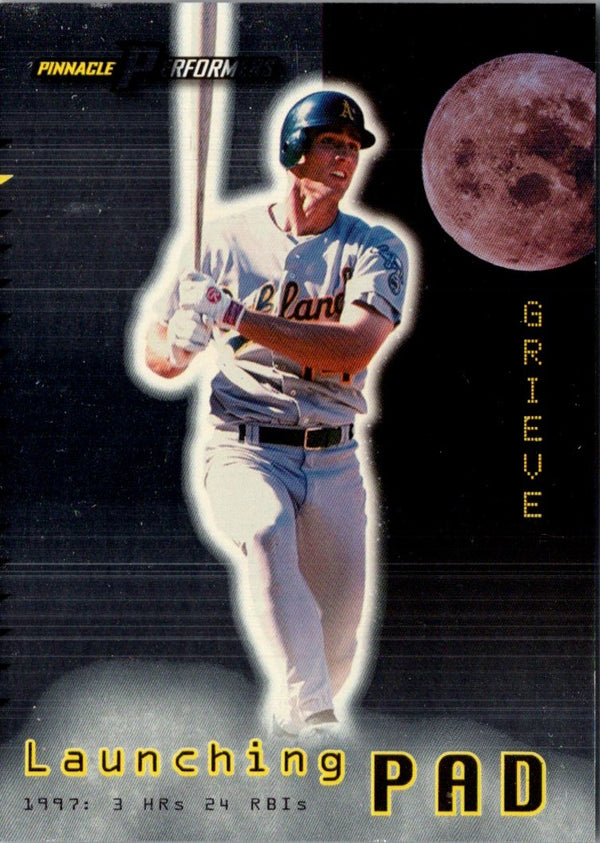 1998 Pinnacle Performers Launching Pad Ben Grieve #1