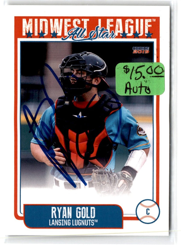 2019 Choice Midwest League All-Stars Ryan Gold #29