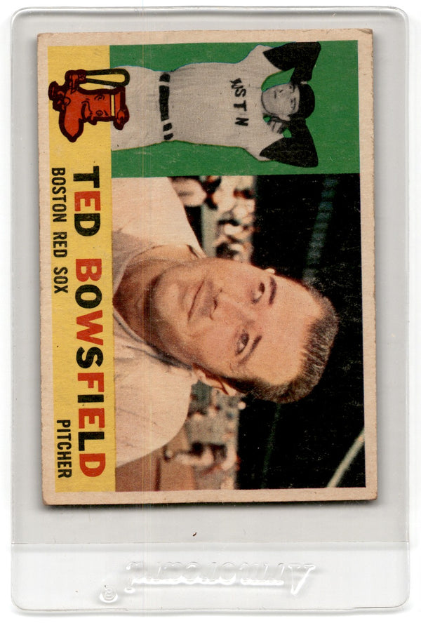 1960 Topps Ted Bowsfield #382 VG-EX+