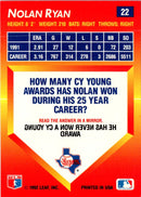 1992 Triple Play Nolan Ryan