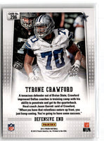 2012 Panini Prizm Tyrone Crawford #296 Rookie