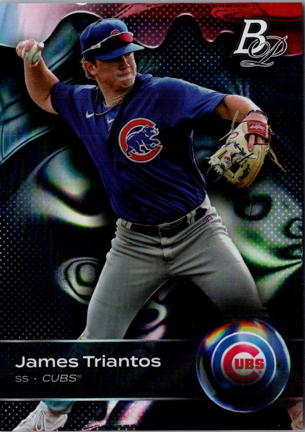 2023 Bowman Platinum Top Prospects James Triantos #TOP-68