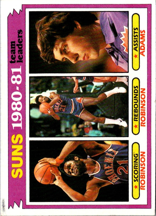 1981 Topps Leonard Robinson/Alvan Adams #60