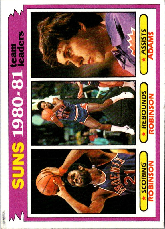 1981 Topps Leonard Robinson/Alvan Adams #60