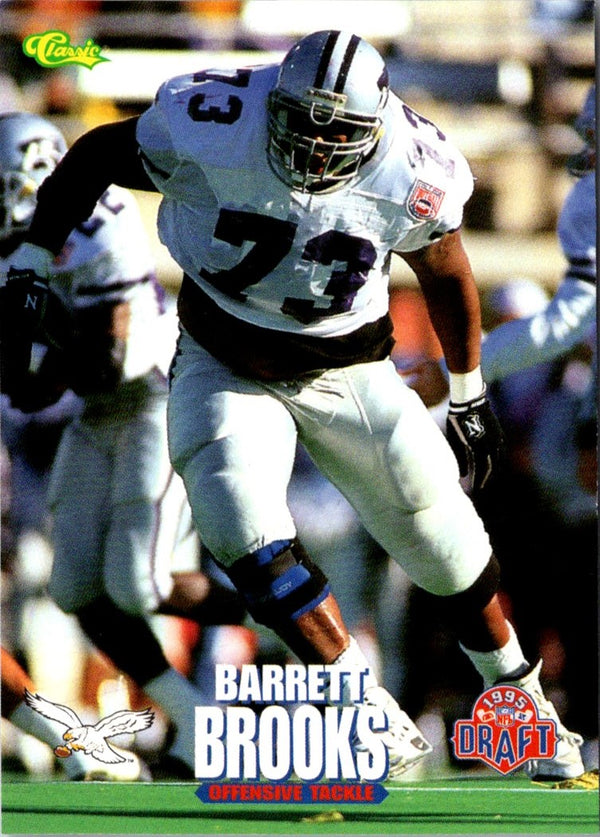 1995 Classic NFL Rookies Barrett Brooks #89