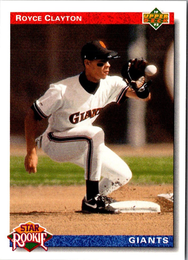 1992 Upper Deck Gold Hologram Royce Clayton #2