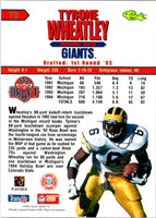 1995 Classic NFL Rookies Tyrone Wheatley #70