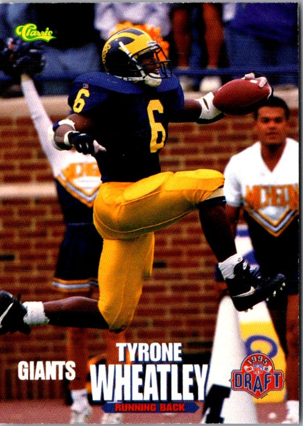 1995 Classic NFL Rookies Tyrone Wheatley #70