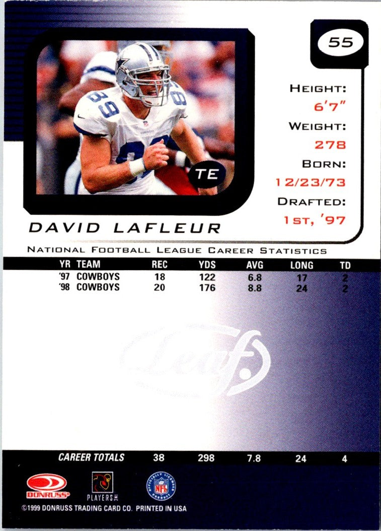 1999 Leaf Rookies & Stars David LaFleur