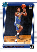 2021 Donruss Rated Rookies Jonathan Kuminga