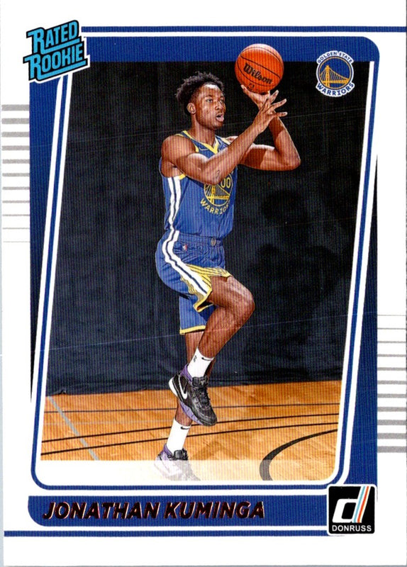 2021 Donruss Rated Rookies Jonathan Kuminga #240