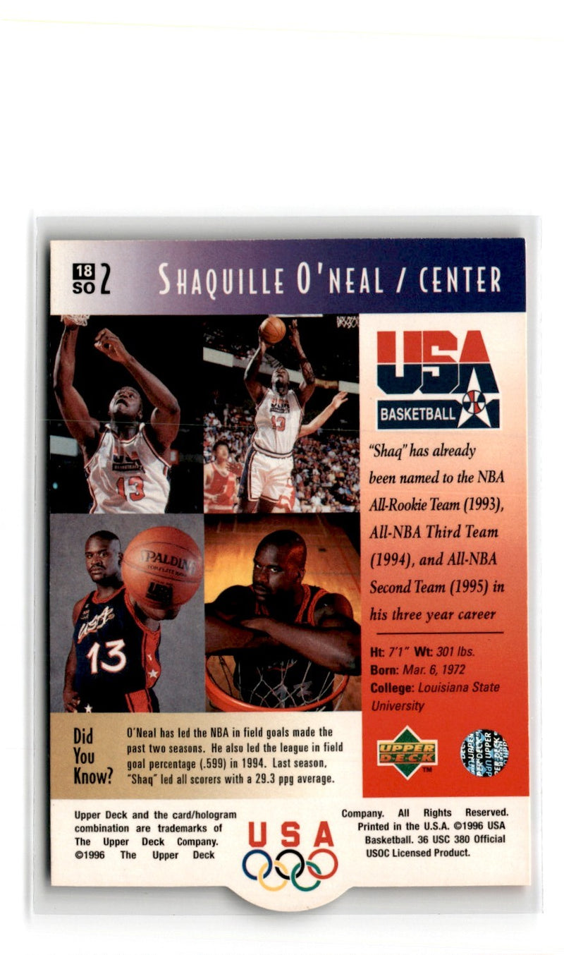 1996 Topps Stars Shaquille O'Neal