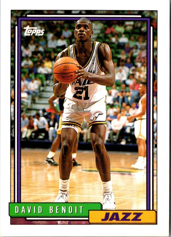 1992 Topps David Benoit #49