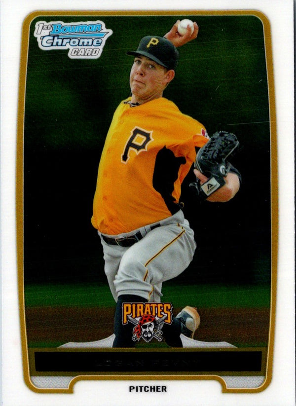 2012 Bowman Chrome Prospects Logan Pevny #BCP185