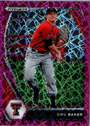 2021 Panini Elite Extra Edition Pink Dru Baker