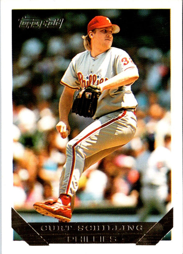 1993 Topps Gold Curt Schilling #421