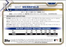 2021 Bowman Whit Merrifield