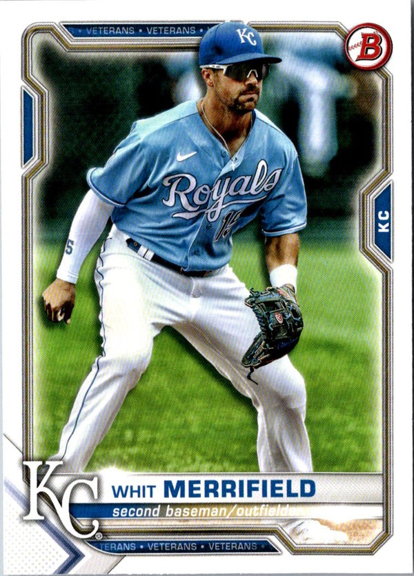 2021 Bowman Whit Merrifield #1