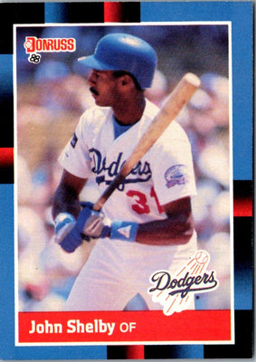 1988 Donruss John Shelby #352