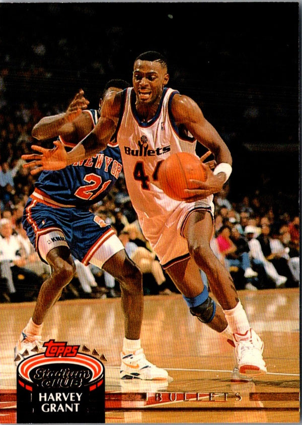 1992 Stadium Club Members Only Harvey Grant #340