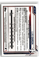 2021 Bowman Chrome Prospects Atomic Refractor Luis Garcia #BCP-79