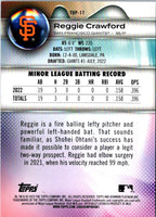 2023 Bowman Platinum Top Prospects Reggie Crawford #TOP-17