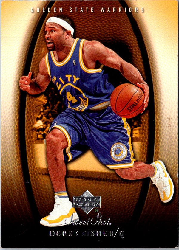 2005 Upper Deck Sweet Shot Derek Fisher #33