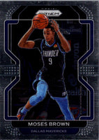 2021 Panini Prizm Blue Moses Brown #173