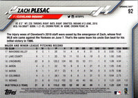 2020 Topps Opening Day Zach Plesac #92