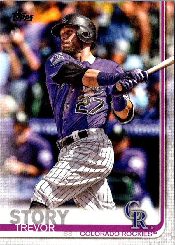 2019 Topps Trevor Story #460