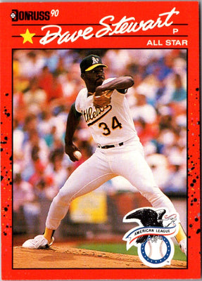 1990 Donruss Dave Stewart #703
