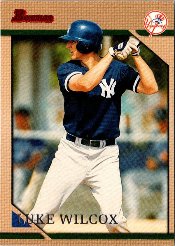 1996 Bowman Luke Wilcox #223 Rookie