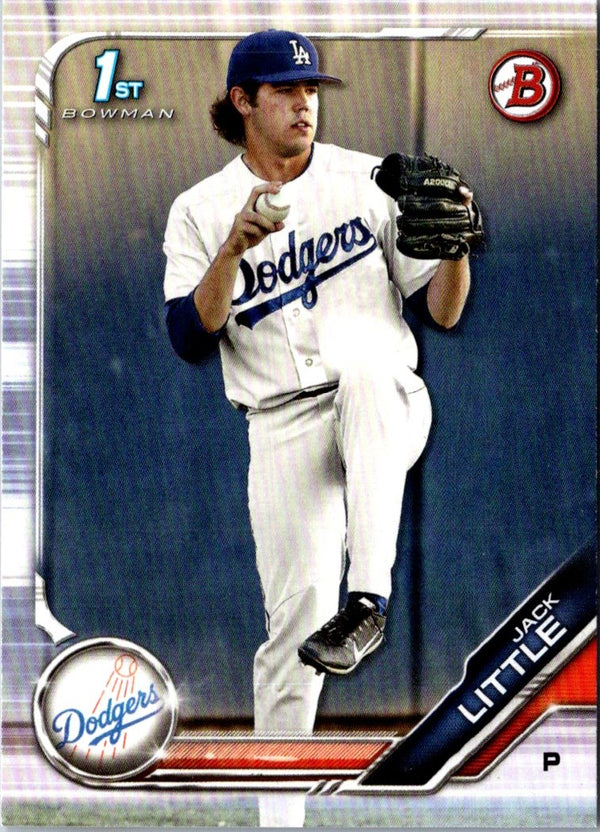 2019 Bowman Draft Jack Little #BD-43