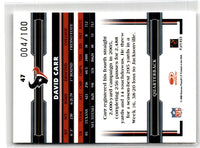 2006 Donruss Threads David Carr #47 004/100