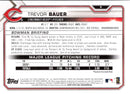 2021 Bowman Trevor Bauer