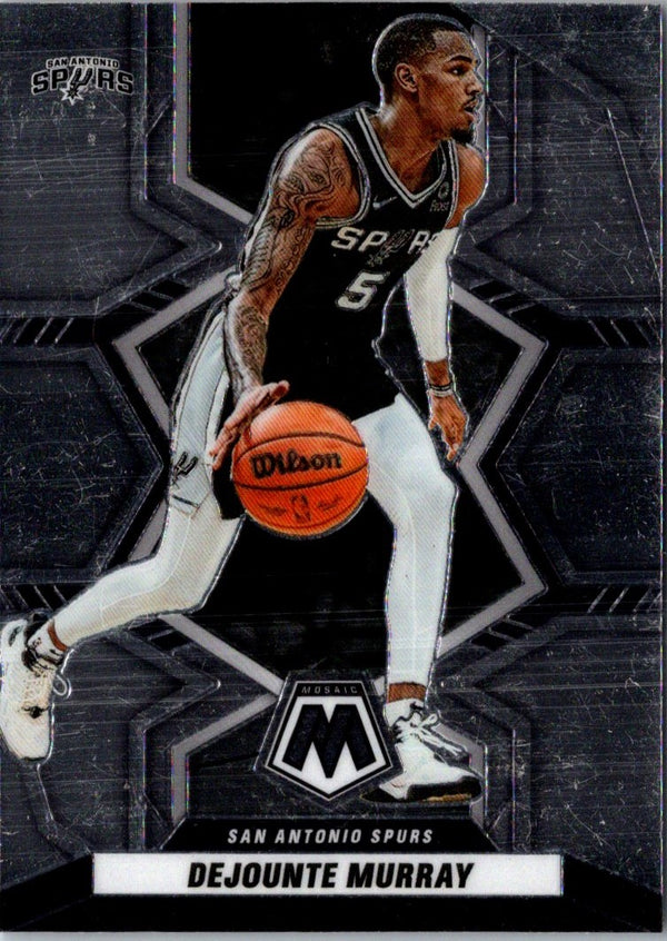 2021 Panini Mosaic Dejounte Murray #154