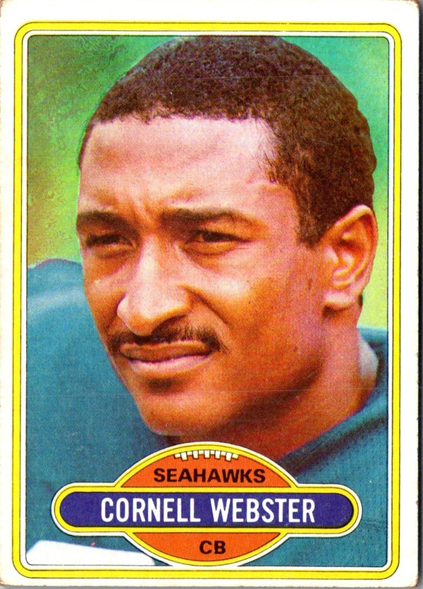 1980 Topps Cornell Webster #118