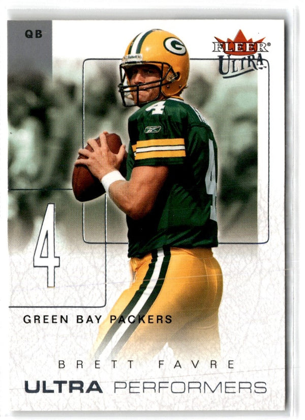 2004 Ultra Performers Brett Favre #9 UP