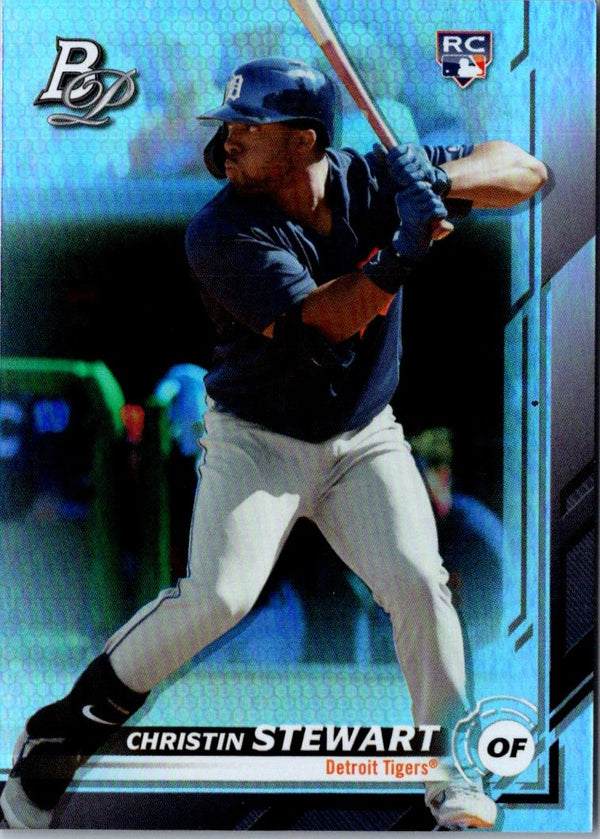 2019 Bowman Platinum Christin Stewart #90 Rookie